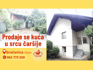 Kuća u srcu Gračanice Prodaje se kuća u Gračanici, Stubo