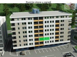 Prodaje se dvosoban stan u Gračanici 45,52 m2 - Malezijska ulica