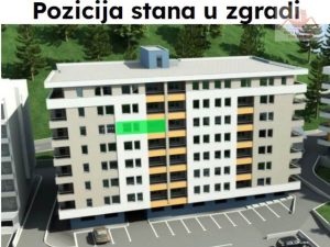 Prodaje se dvosoban stan u Gračanici 45 m2 - Malezijka 2